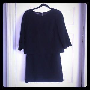 Lafayette 148 Black Crepe dress
